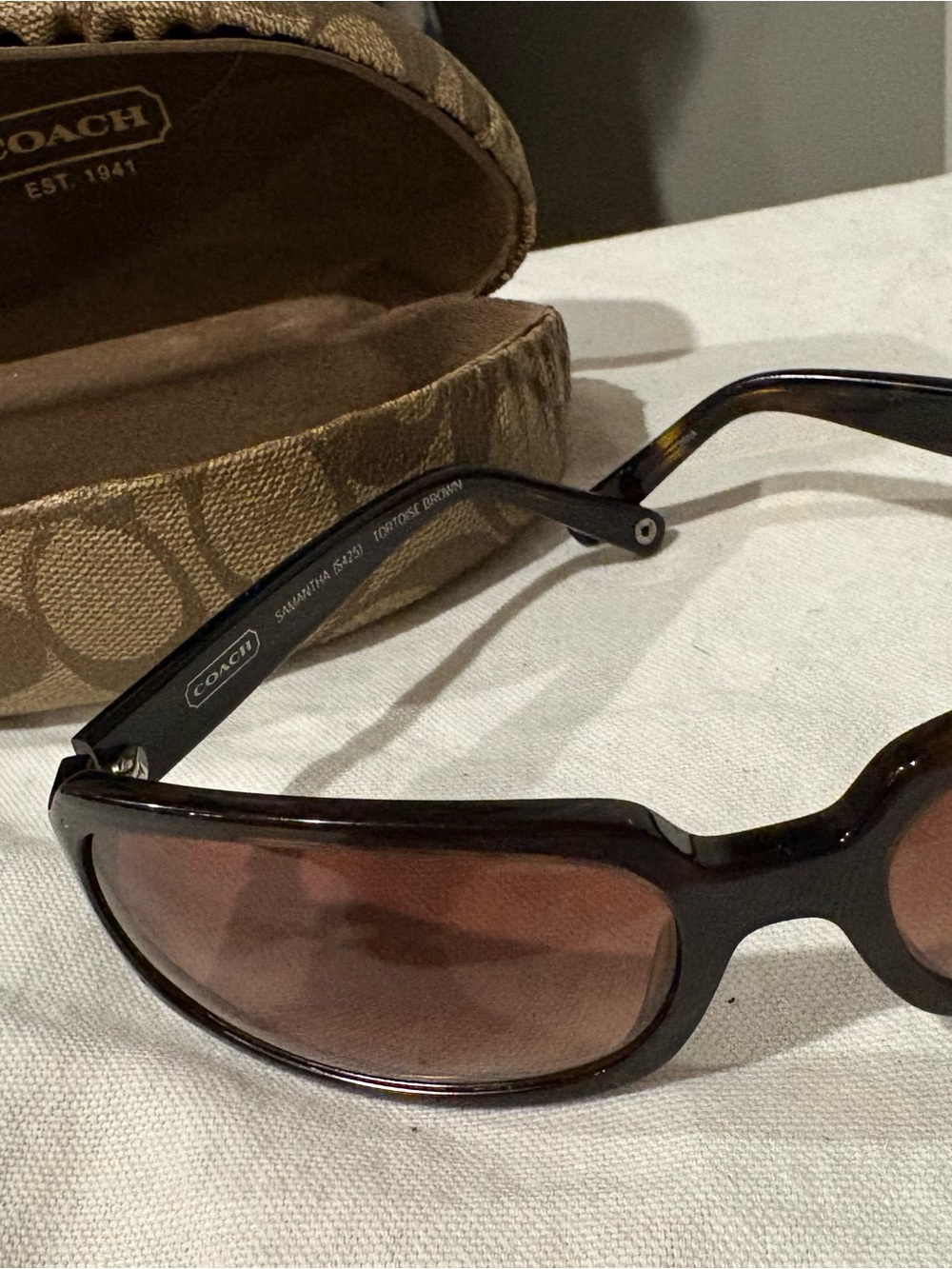 Coach Sunglasses and Case